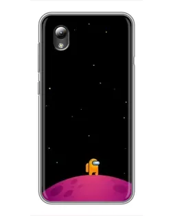 Чохол для ZTE Blade L8 з картинкою «Самотній герой на планеті»