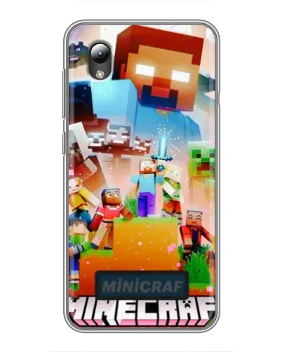 Чохол для ZTE Blade L8 з картинкою «Minecraft герої гри» Чохол для ZTE Blade L8 з картинкою «Minecraft герої гри»
