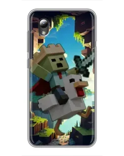 Чохол для ZTE Blade L8 з картинкою «Стів та гусь»