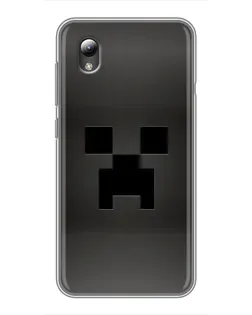 Чохол для ZTE Blade L8 з картинкою «Чорний кріпер градієнт»