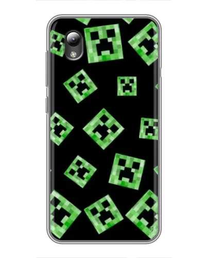 Чохол для ZTE Blade L8 з картинкою «Паттерн з кріперами» Чохол для ZTE Blade L8 з картинкою «Паттерн з кріперами»