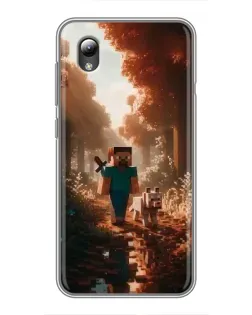 Чохол для ZTE Blade L8 з картинкою «Стів у лісі»