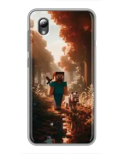 Чохол для ZTE Blade L8 з картинкою «Стів у лісі» Чохол для ZTE Blade L8 з картинкою «Стів у лісі»