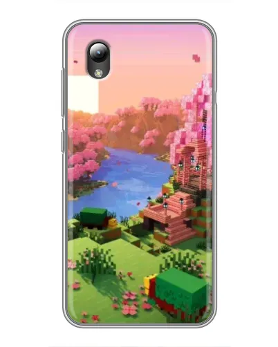Чохол для ZTE Blade L8 з картинкою «Рожеве дерево Minecraft» Чохол для ZTE Blade L8 з картинкою «Рожеве дерево Minecraft»