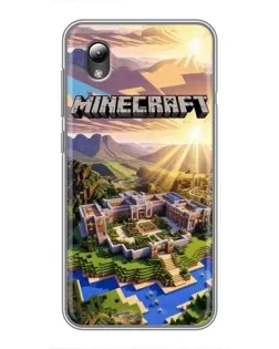 Чохол для ZTE Blade L8 з картинкою «Minecraft панорама»