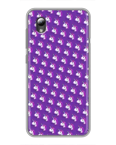 Чехол для ZTE Blade L8 с картинкой «Единороги на фиолетовом» Чехол для ZTE Blade L8 с картинкой «Единороги на фиолетовом»
