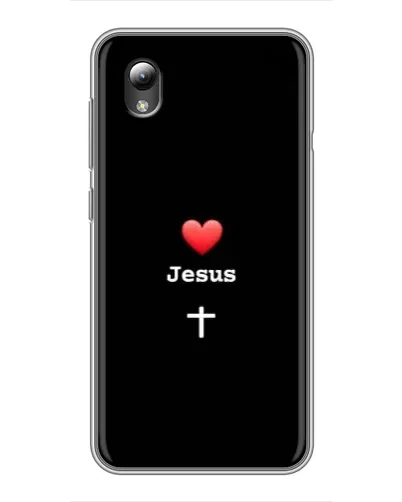 Чехол для ZTE Blade L8 с картинкой «Сердце - Jesus» Чехол для ZTE Blade L8 с картинкой «Сердце - Jesus»