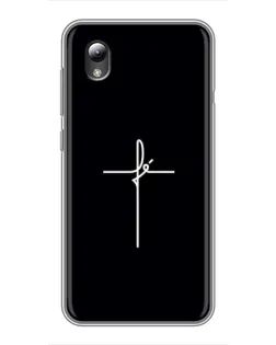 Чехол для ZTE Blade L8 с картинкой «Тонкий крест» Чехол для ZTE Blade L8 с картинкой «Тонкий крест»