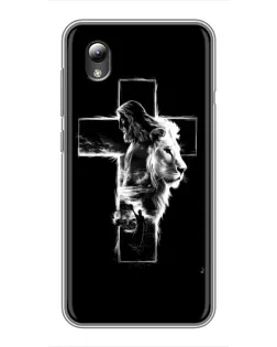 Чехол для ZTE Blade L8 с картинкой «Сияющий крест Jesus» Чехол для ZTE Blade L8 с картинкой «Сияющий крест Jesus»