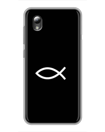 Чехол для ZTE Blade L8 с картинкой «Символ рыбы Jesus» Чехол для ZTE Blade L8 с картинкой «Символ рыбы Jesus»