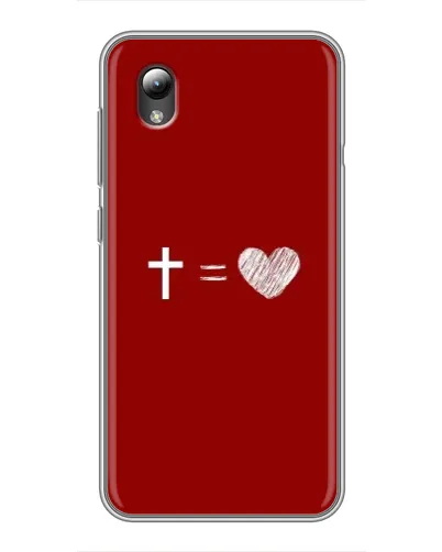 Чехол для ZTE Blade L8 с картинкой «Уравнение любви» Чехол для ZTE Blade L8 с картинкой «Уравнение любви»