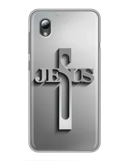 Чехол для ZTE Blade L8 с картинкой «Металлический крест Jesus» Чехол для ZTE Blade L8 с картинкой «Металлический крест Jesus»