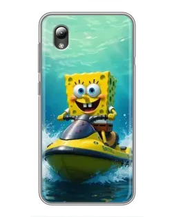 Чехол для ZTE Blade L8 с картинкой «Спанч Боб на гидроцикле» Чехол для ZTE Blade L8 с картинкой «Спанч Боб на гидроцикле»