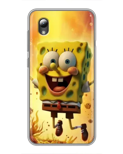 Чехол для ZTE Blade L8 с картинкой «Губка Боб прыгает» Чехол для ZTE Blade L8 с картинкой «Губка Боб прыгает»