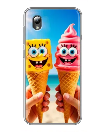 Чехол для ZTE Blade L8 с картинкой «Спанч Боб мороженое» Чехол для ZTE Blade L8 с картинкой «Спанч Боб мороженое»