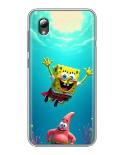 Чехол для ZTE Blade L8 с картинкой «Спанч Боб под водой» Чехол для ZTE Blade L8 с картинкой «Спанч Боб под водой»