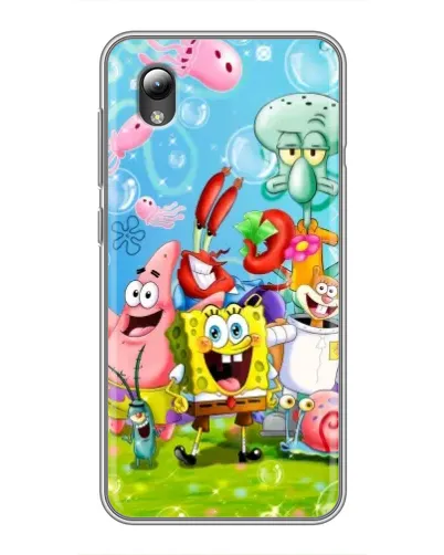 Чехол для ZTE Blade L8 с картинкой «Губка Боб и друзья» Чехол для ZTE Blade L8 с картинкой «Губка Боб и друзья»