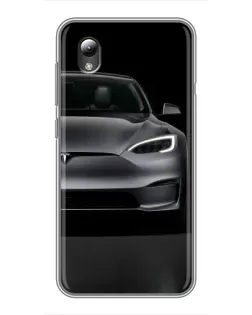 Чехол для ZTE Blade L8 с картинкой «Tesla Model S Look»