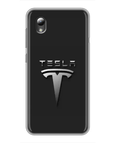 Чехол для ZTE Blade L8 с картинкой «Стальной логотип Tesla» Чехол для ZTE Blade L8 с картинкой «Стальной логотип Tesla»