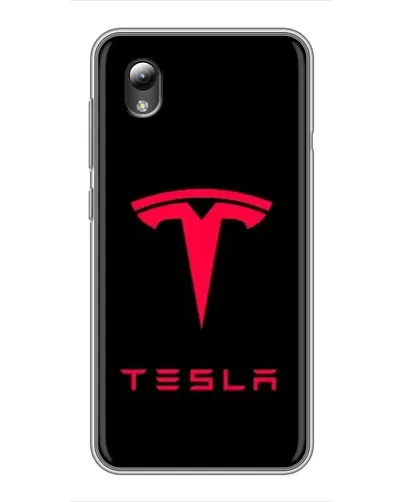 Чехол для ZTE Blade L8 с картинкой «Tesla Red Logo» Чехол для ZTE Blade L8 с картинкой «Tesla Red Logo»