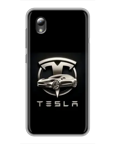 Чехол для ZTE Blade L8 с картинкой «Tesla — серебристое авто» Чехол для ZTE Blade L8 с картинкой «Tesla — серебристое авто»