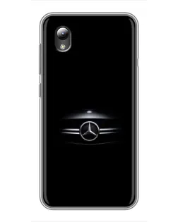 Чехол для ZTE Blade L8 с картинкой «Mercedes — абстрактные линии» Чехол для ZTE Blade L8 с картинкой «Mercedes — абстрактные линии»
