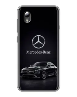 Чехол для ZTE Blade L8 с картинкой «Mercedes — решетка радиатора»