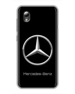 Чехол для ZTE Blade L8 с картинкой «Mercedes Silver Logo»