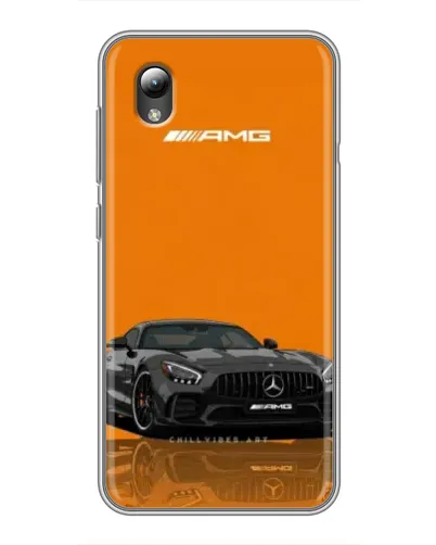 Чехол для ZTE Blade L8 с картинкой «Оранжевый Mercedes AMG» Чехол для ZTE Blade L8 с картинкой «Оранжевый Mercedes AMG»
