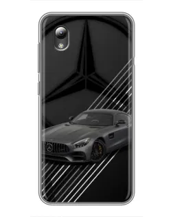 Чехол для ZTE Blade L8 с картинкой «Mercedes AMG — графика»
