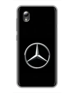 Чехол для ZTE Blade L8 с картинкой «Mercedes классический лого»