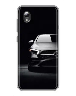 Чехол для ZTE Blade L8 с картинкой «Свет фар Mercedes»
