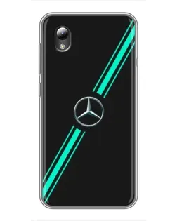 Чехол для ZTE Blade L8 с картинкой «Спортивные линии Mercedes»