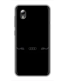 Чехол для ZTE Blade L8 с картинкой «Audi — световой подпись» Чехол для ZTE Blade L8 с картинкой «Audi — световой подпись»