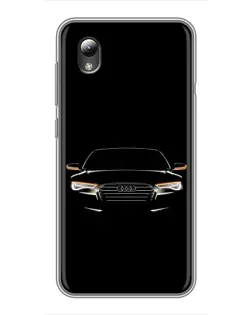 Чехол для ZTE Blade L8 с картинкой «Audi — ночной контур» Чехол для ZTE Blade L8 с картинкой «Audi — ночной контур»