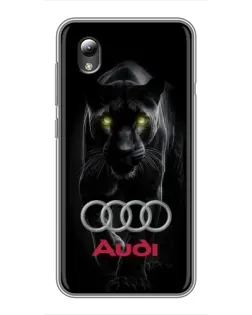 Чехол для ZTE Blade L8 с картинкой «Пантера и Audi» Чехол для ZTE Blade L8 с картинкой «Пантера и Audi»