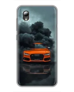 Чехол для ZTE Blade L8 с картинкой «Audi в облаках дыма» Чехол для ZTE Blade L8 с картинкой «Audi в облаках дыма»
