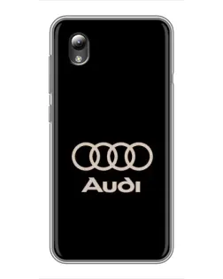 Чехол для ZTE Blade L8 с картинкой «Audi — золотой логотип» Чехол для ZTE Blade L8 с картинкой «Audi — золотой логотип»