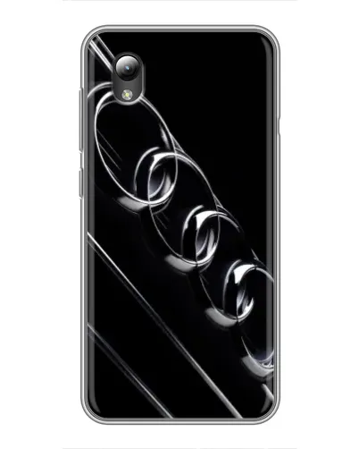 Чехол для ZTE Blade L8 с картинкой «Audi — абстрактные кольца»