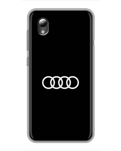 Чехол для ZTE Blade L8 с картинкой «Audi White Logo»