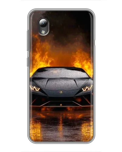 Чехол для ZTE Blade L8 с картинкой «Lamborghini в огне» Чехол для ZTE Blade L8 с картинкой «Lamborghini в огне»