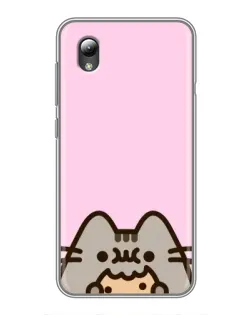 Чехол для ZTE Blade L8 с картинкой «Pusheen и печенье» Чехол для ZTE Blade L8 с картинкой «Pusheen и печенье»