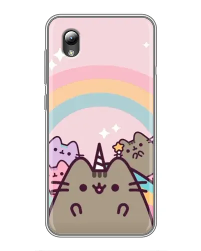 Чехол для ZTE Blade L8 с картинкой «Единорог Pusheen» Чехол для ZTE Blade L8 с картинкой «Единорог Pusheen»