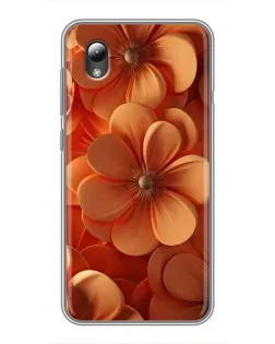 Чехол для ZTE Blade L8 с картинкой «Оранжевый макро цветок» Чехол для ZTE Blade L8 с картинкой «Оранжевый макро цветок»