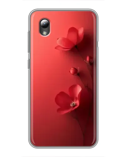 Чехол для ZTE Blade L8 с картинкой «Маковые соцветия»
