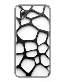 Чехол для ZTE Blade L8 с картинкой «Белая объемная сетка» Чехол для ZTE Blade L8 с картинкой «Белая объемная сетка»
