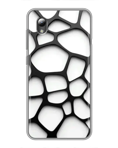 Чехол для ZTE Blade L8 с картинкой «Белая объемная сетка» Чехол для ZTE Blade L8 с картинкой «Белая объемная сетка»