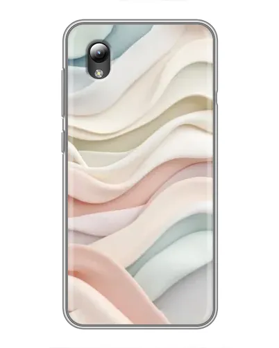 Чехол для ZTE Blade L8 с картинкой «Пастельные нежные волны» Чехол для ZTE Blade L8 с картинкой «Пастельные нежные волны»