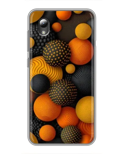 Чехол для ZTE Blade L8 с картинкой «Объемные оранжевые сферы» Чехол для ZTE Blade L8 с картинкой «Объемные оранжевые сферы»