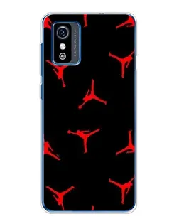 Чехол для ZTE Blade L9 с картинкой «Jordan Red Pattern»